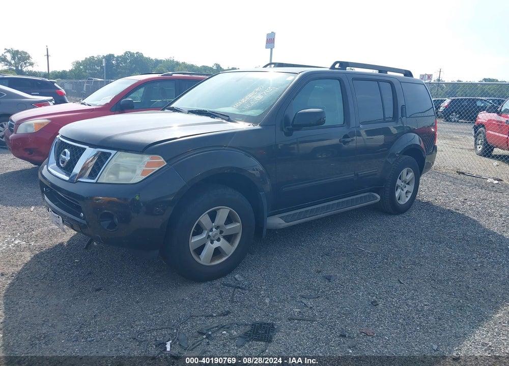 2011 NISSAN PATHFINDER SV VIN: 5N1AR1NB2BC616404
