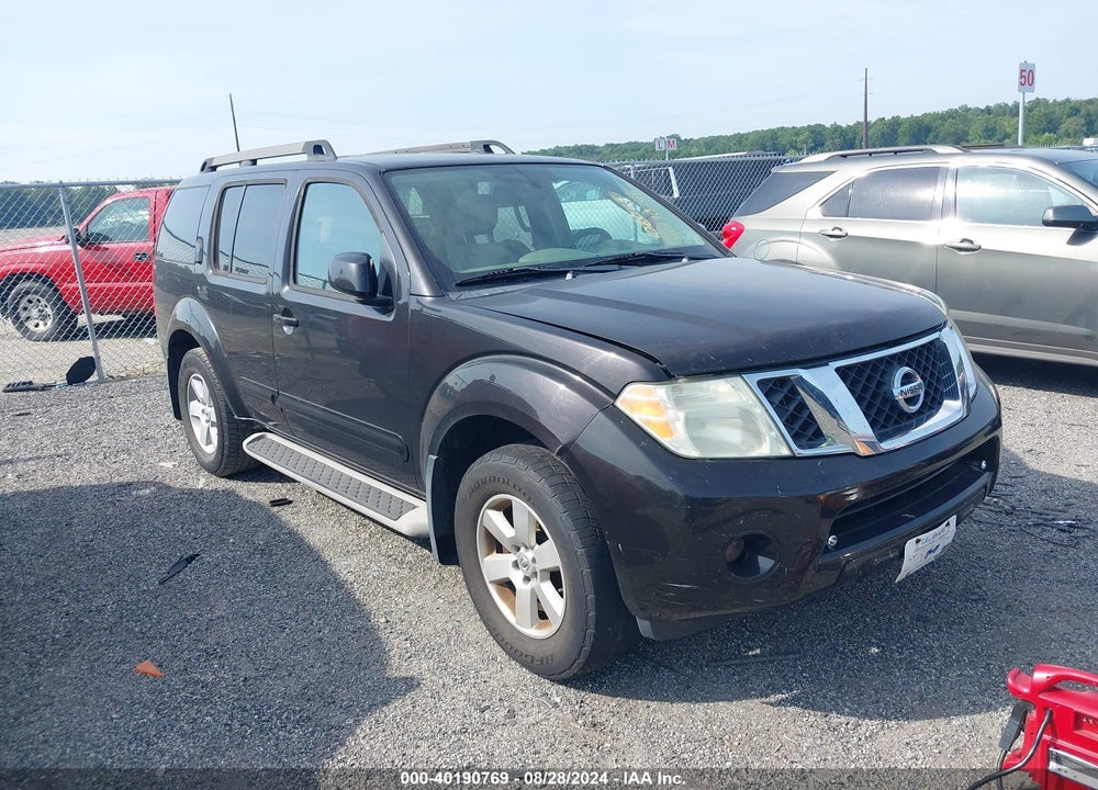 2011 NISSAN PATHFINDER SV VIN: 5N1AR1NB2BC616404