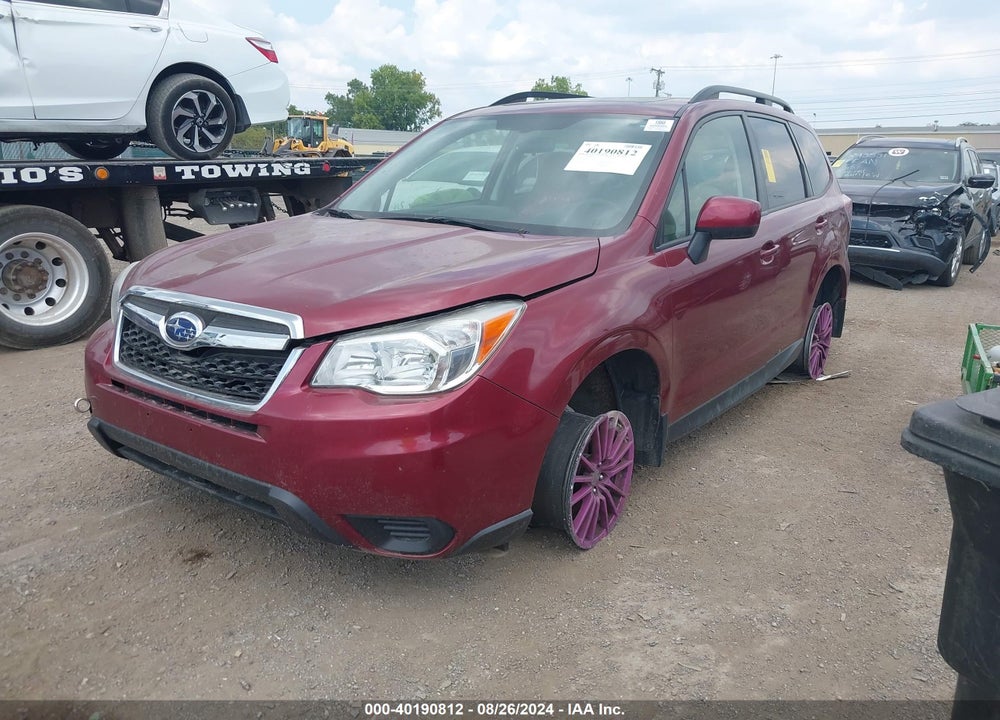 2015 SUBARU FORESTER VIN: JF2SJADC9FH455523
