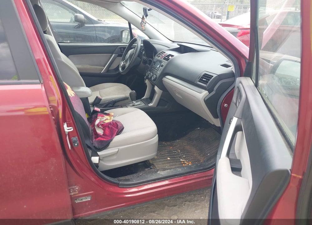 2015 SUBARU FORESTER VIN: JF2SJADC9FH455523