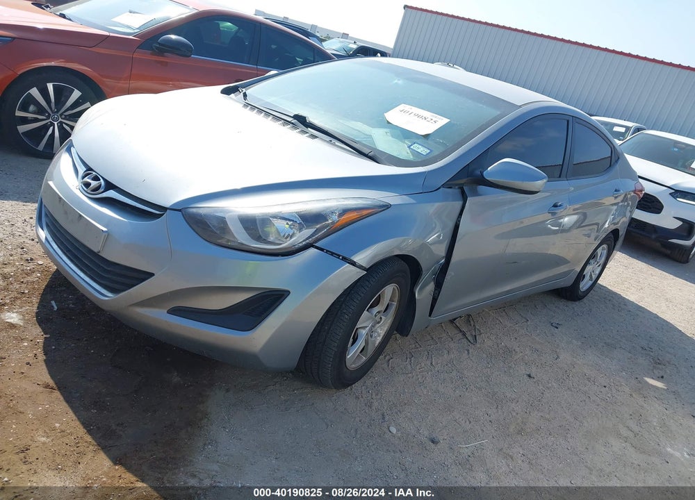 2015 HYUNDAI ELANTRA SE VIN: 5NPDH4AE0FH580633