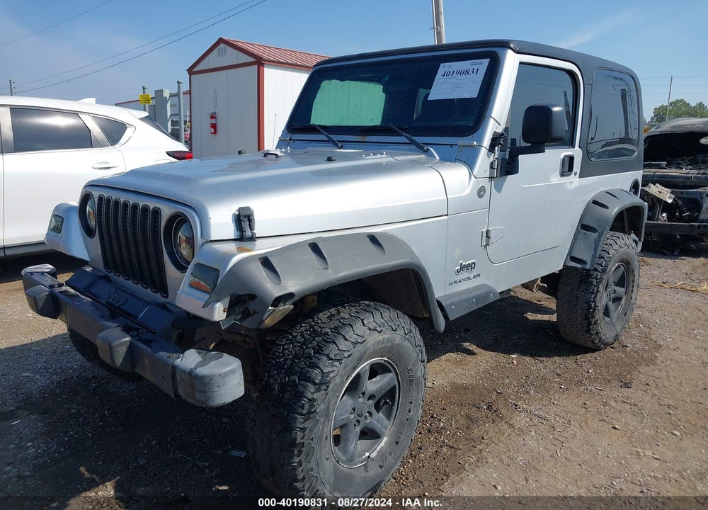 2005 ANGLER JEEP WR X VIN: 1J4FA39S85P325355