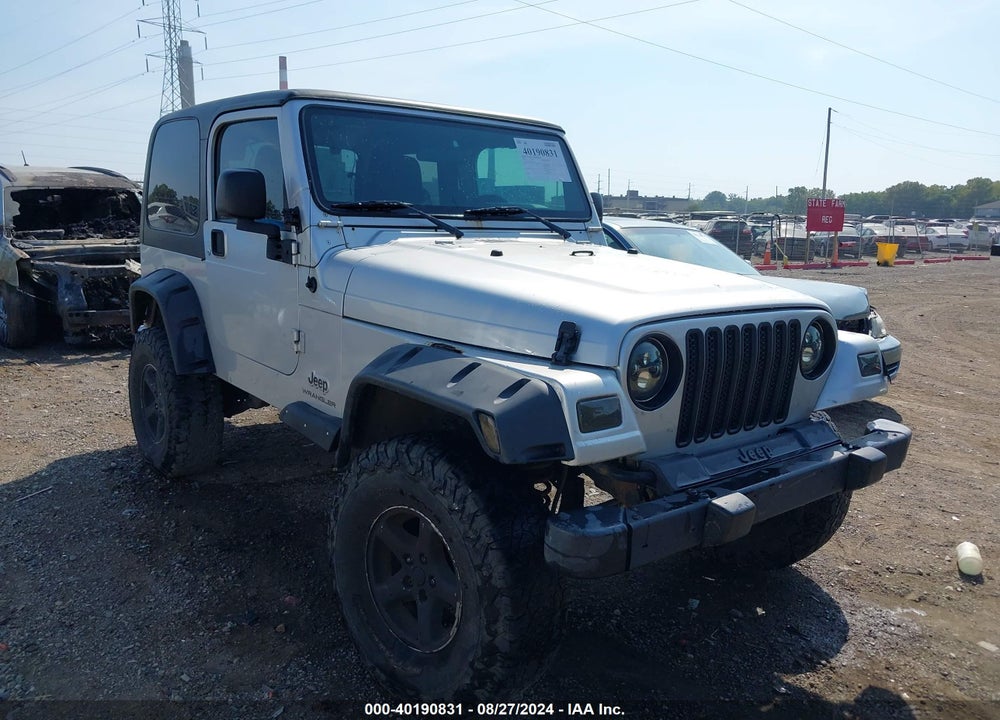 2005 ANGLER JEEP WR X VIN: 1J4FA39S85P325355