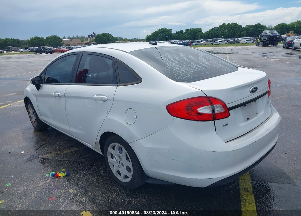 2013 FORD FIESTA SE VIN: 3FADP4BJ8DM174854