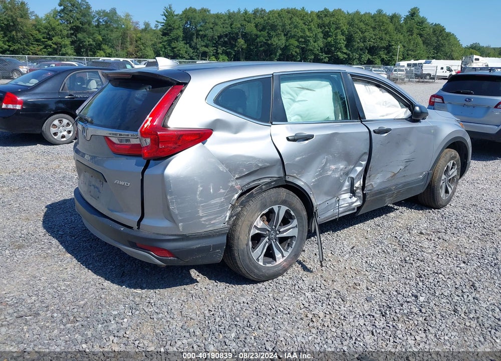 2019 HONDA CR-V LX VIN: 2HKRW6H3XKH215480