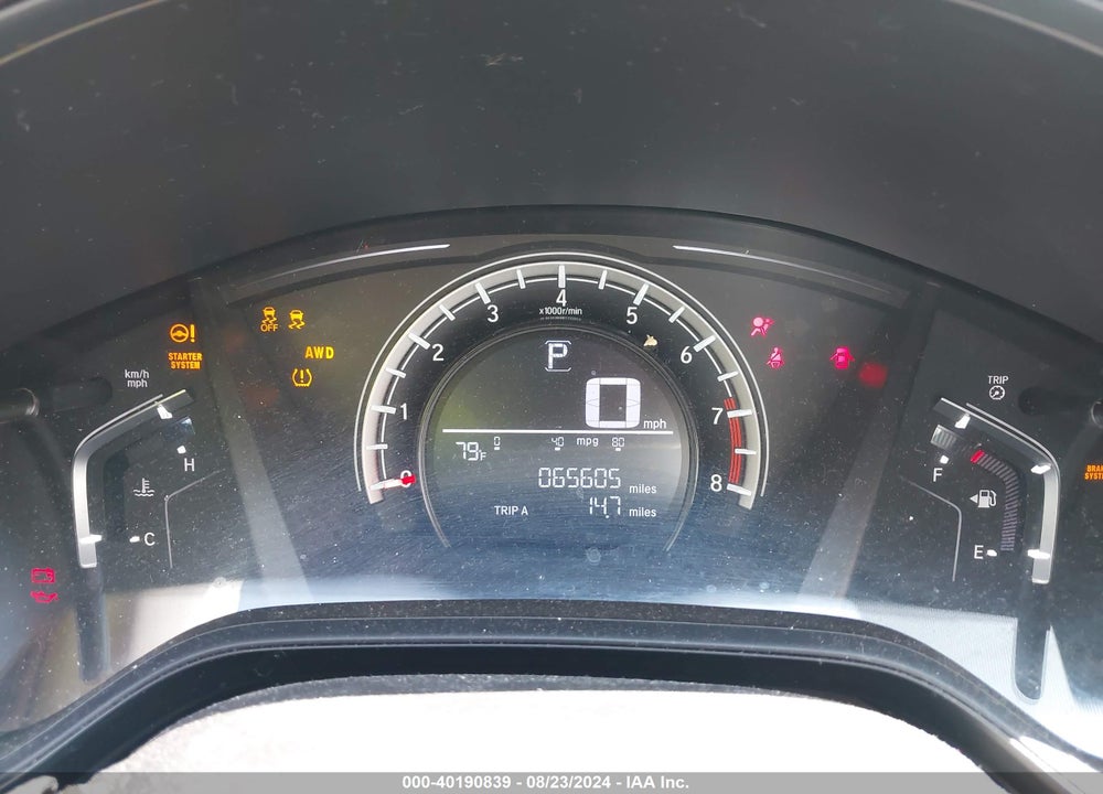 2019 HONDA CR-V LX VIN: 2HKRW6H3XKH215480