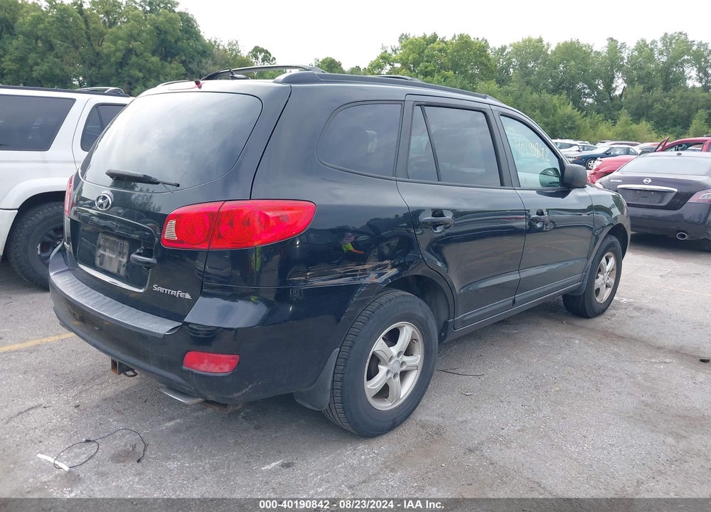 2007 HYUNDAI SANTA FE GLS VIN: 5NMSG13D97H106899