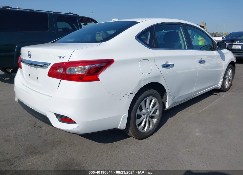 2018 NISSAN SENTRA SV VIN: 3N1AB7AP4JY347974