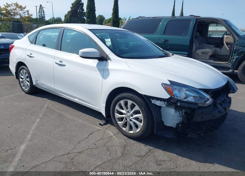 2018 NISSAN SENTRA SV VIN: 3N1AB7AP4JY347974