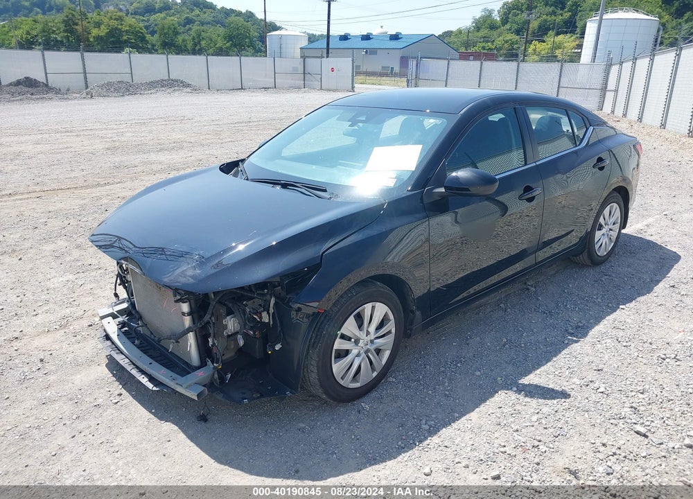 2022 NISSAN SENTRA S XTRONIC CVT VIN: 3N1AB8BV9NY259611