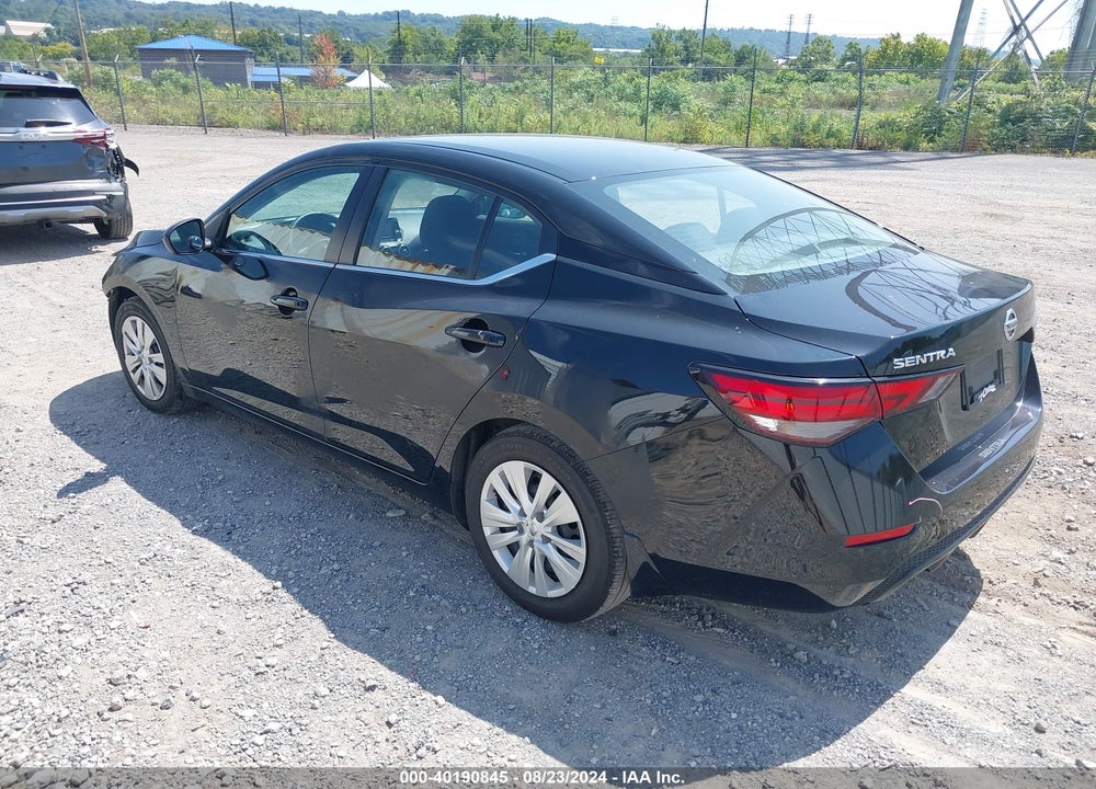 2022 NISSAN SENTRA S XTRONIC CVT VIN: 3N1AB8BV9NY259611