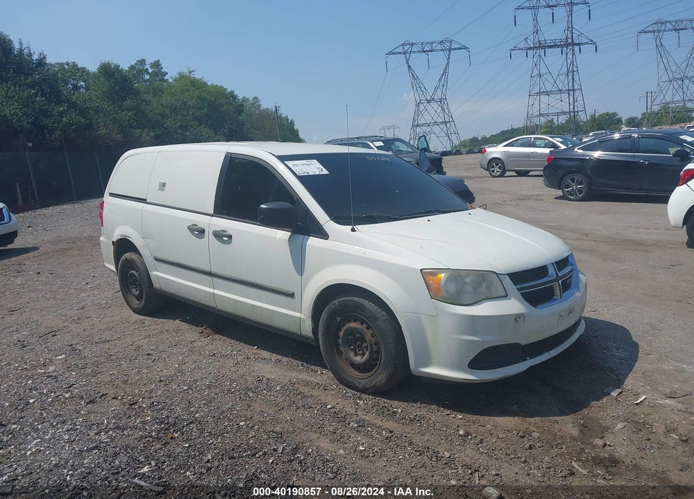 2013 RAM CARGO TRADESMAN VIN: 2C4JRGAG3DR557298