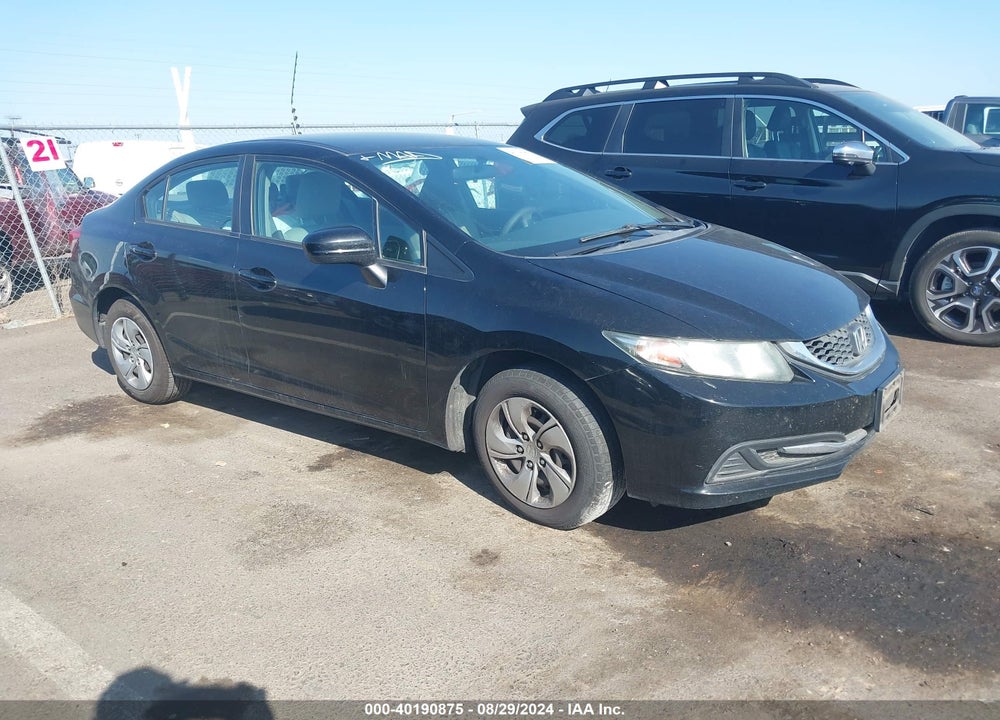 2014 HONDA CIVIC VIN: 2HGFB2F54EH542967