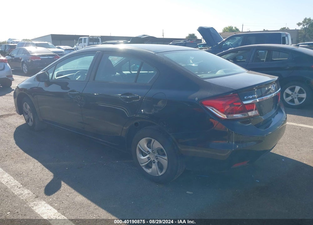 2014 HONDA CIVIC VIN: 2HGFB2F54EH542967