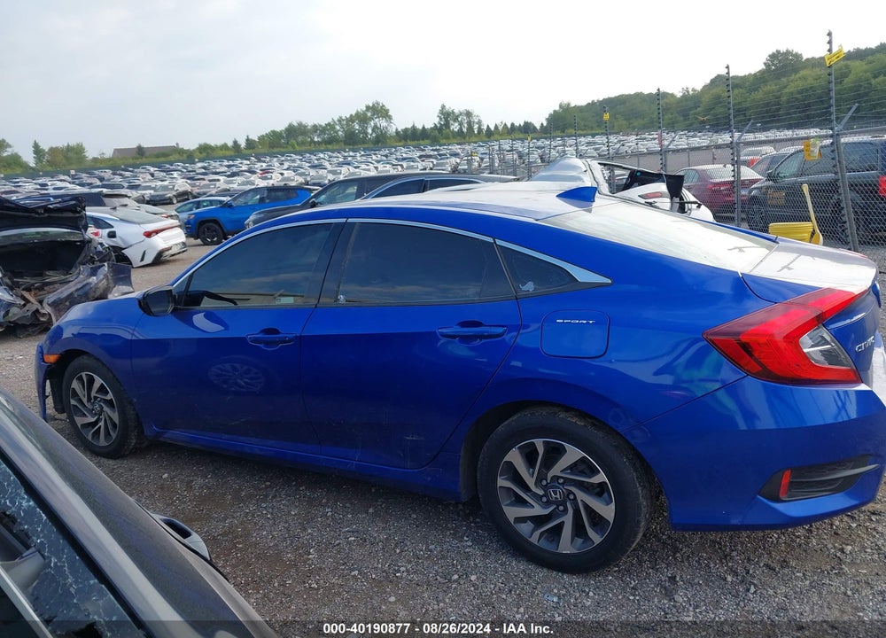 2018 HONDA CIVIC EX VIN: 19XFC2F75JE035109
