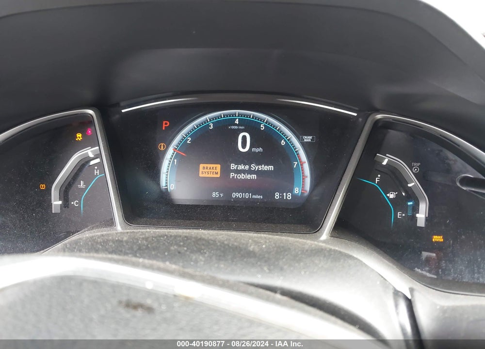 2018 HONDA CIVIC EX VIN: 19XFC2F75JE035109