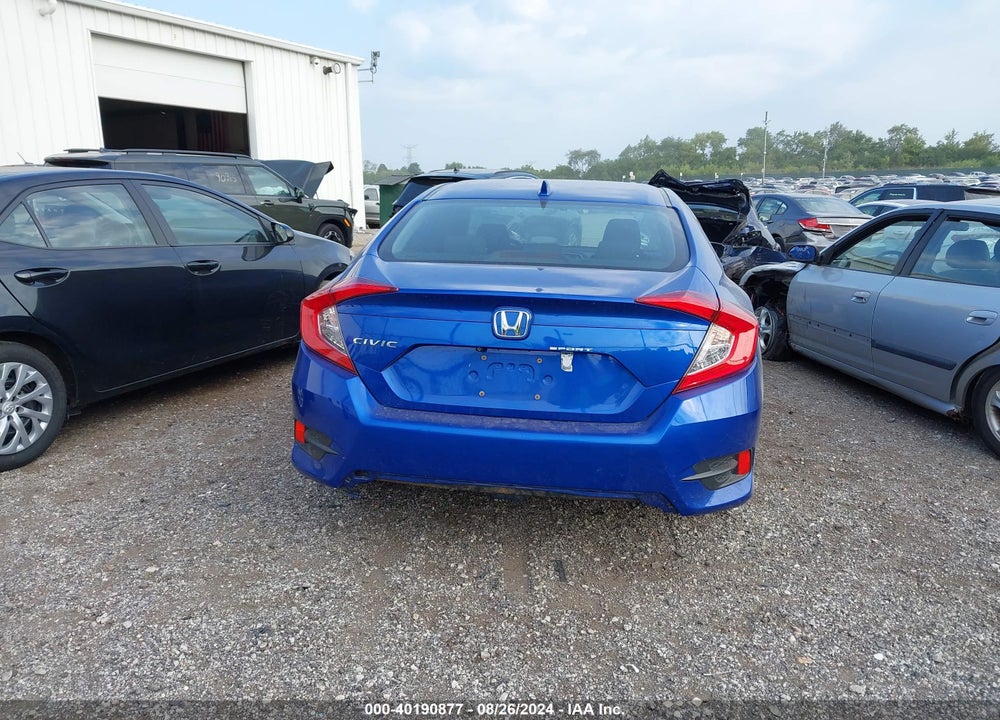 2018 HONDA CIVIC EX VIN: 19XFC2F75JE035109