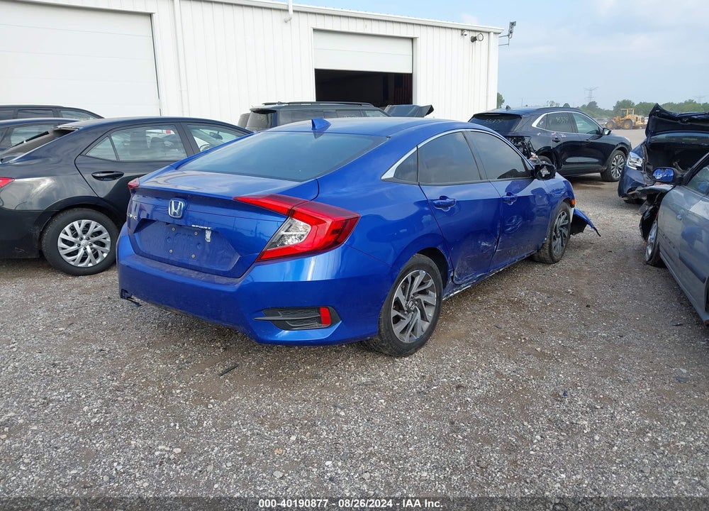 2018 HONDA CIVIC EX VIN: 19XFC2F75JE035109