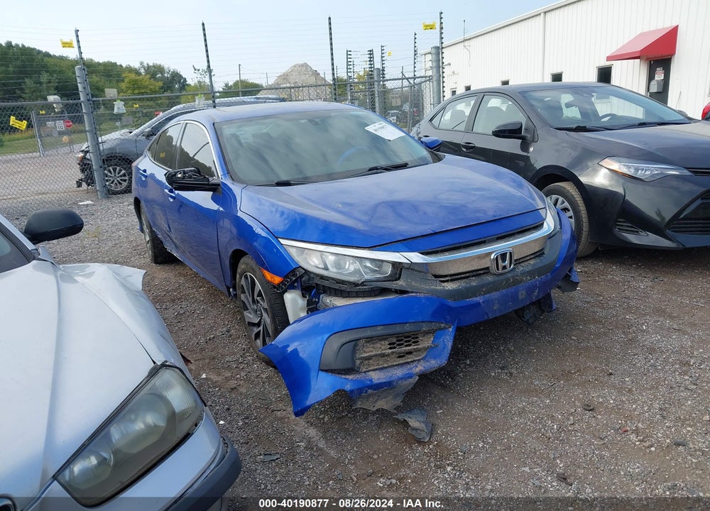 2018 HONDA CIVIC EX VIN: 19XFC2F75JE035109