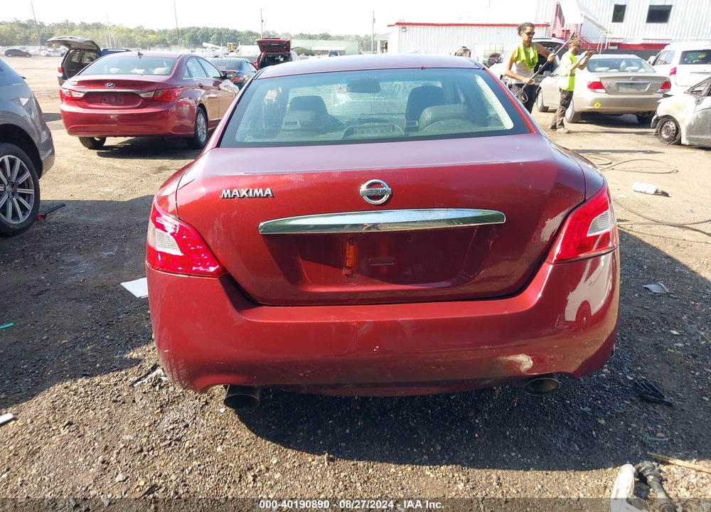 2009 NISSAN MAXIMA 3.5 SV VIN: 1N4AA51E49C812217