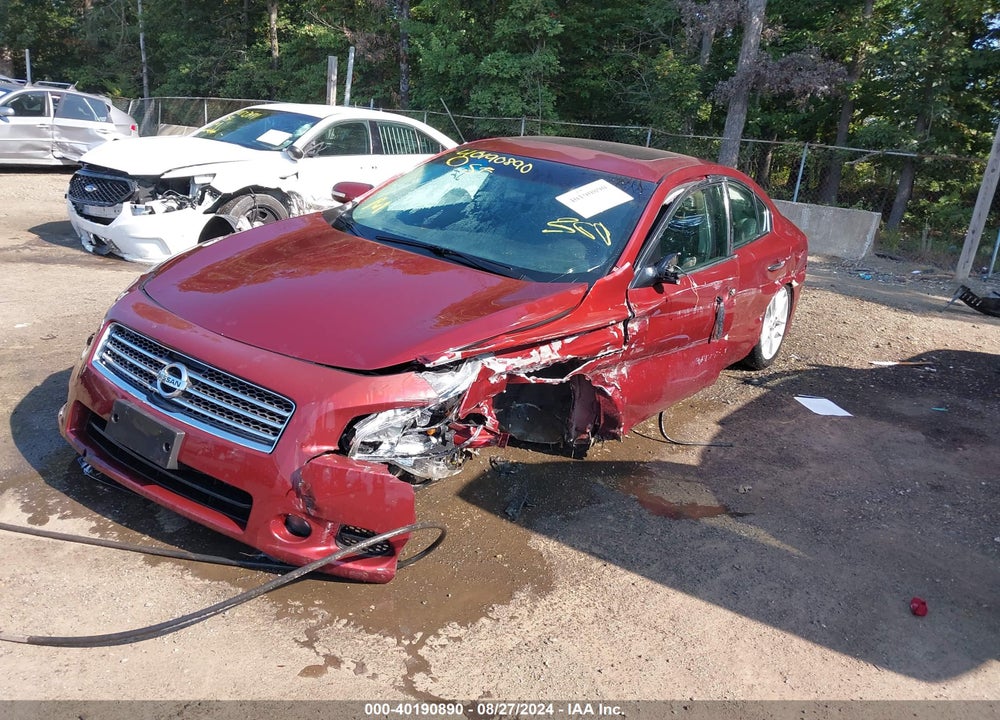 2009 NISSAN MAXIMA 3.5 SV VIN: 1N4AA51E49C812217