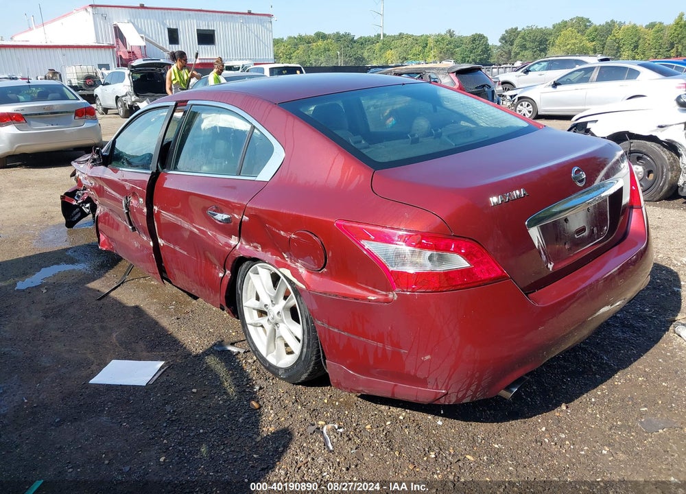 2009 NISSAN MAXIMA 3.5 SV VIN: 1N4AA51E49C812217