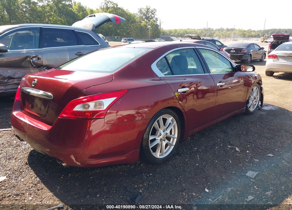2009 NISSAN MAXIMA 3.5 SV VIN: 1N4AA51E49C812217