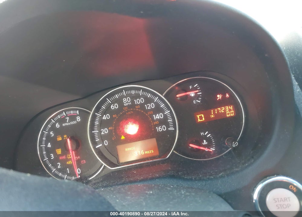 2009 NISSAN MAXIMA 3.5 SV VIN: 1N4AA51E49C812217