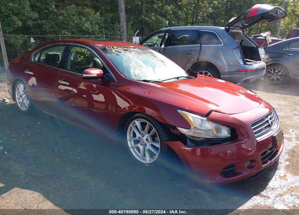 2009 NISSAN MAXIMA 3.5 SV VIN: 1N4AA51E49C812217