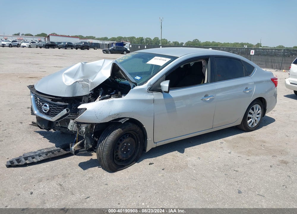 2018 NISSAN SENTRA S VIN: 3N1AB7AP8JY319644