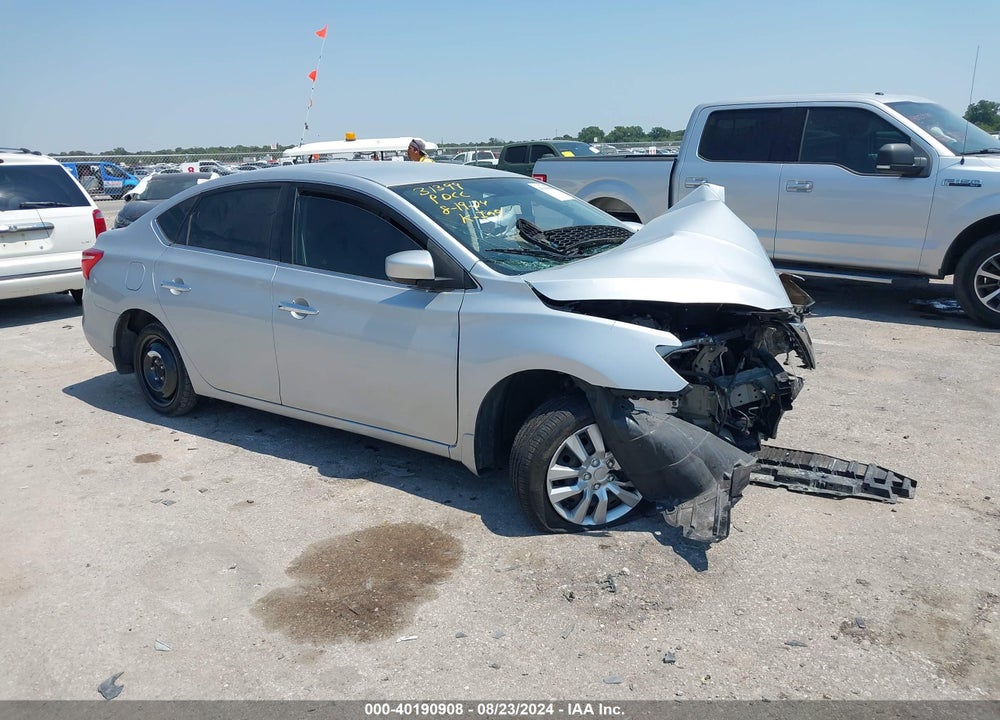 2018 NISSAN SENTRA S VIN: 3N1AB7AP8JY319644