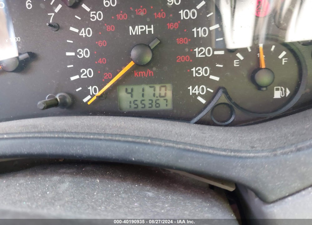 2002 FORD FOCUS ZTS VIN: 1FAFP383X2W292090