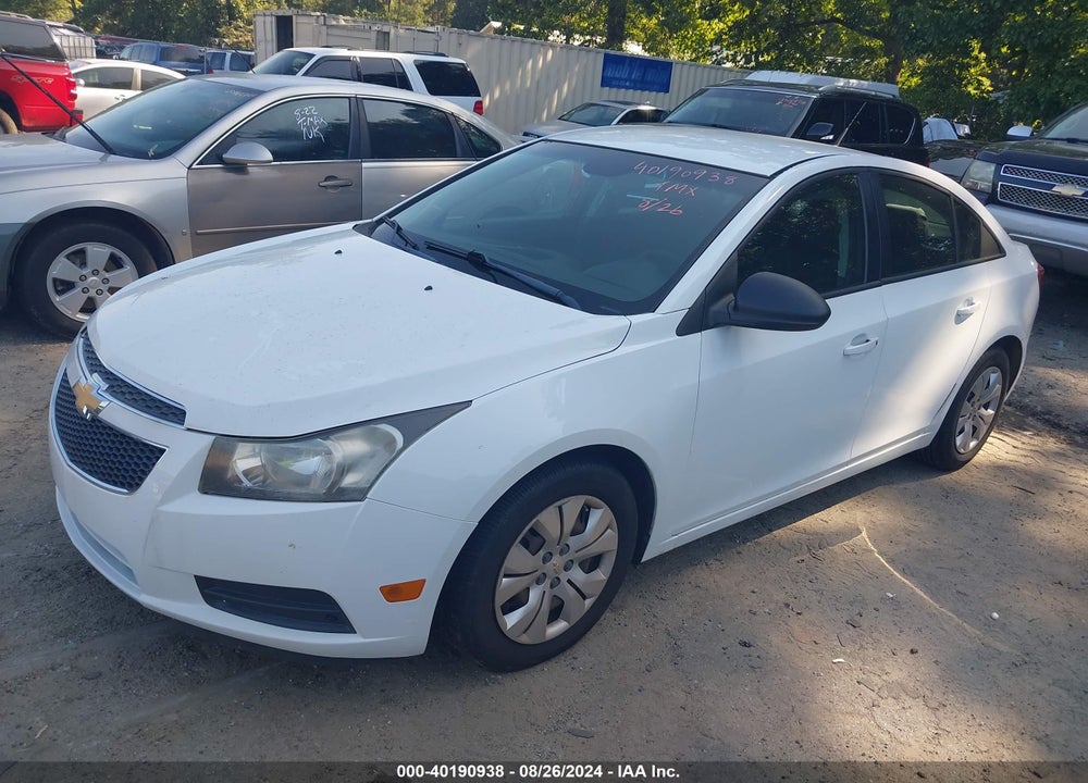 2014 CHEVROLET CRUZE LS AUTO VIN: 1G1PA5SH2E7336333