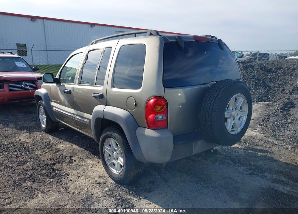 2003 JEEP LIBERTY SPORT VIN: 1J4GL48K73W585691