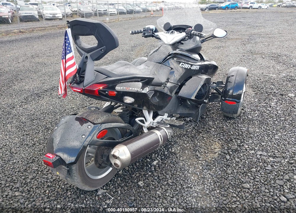 2012 CAN-AM SPYDER ROADSTER RS VIN: 2BXJALA1XCV000566