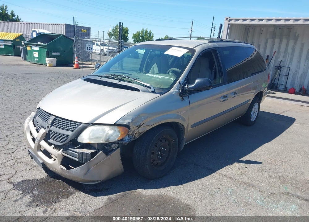 2002 DODGE GRAND CARAVAN VIN: 2B4GP34322R759724