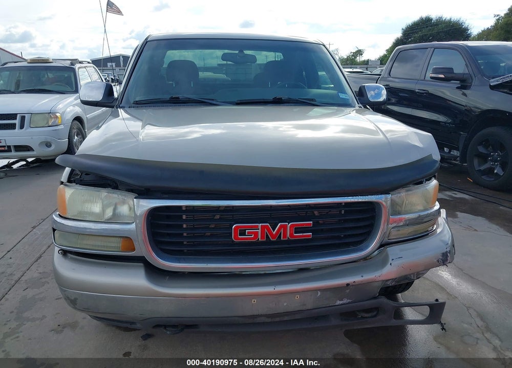 2002 GMC SIERRA 1500 SLE VIN: 2GTEC19VX21335405