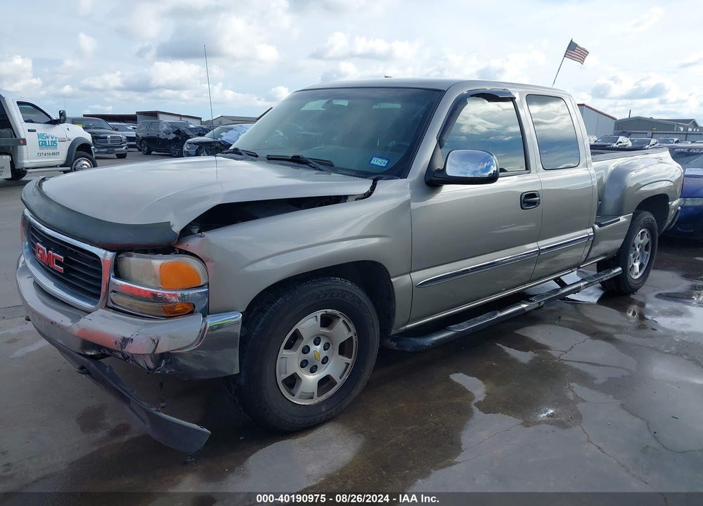 2002 GMC SIERRA 1500 SLE VIN: 2GTEC19VX21335405