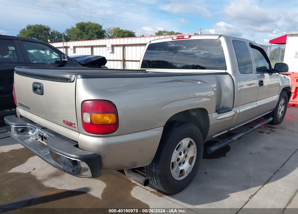 2002 GMC SIERRA 1500 SLE VIN: 2GTEC19VX21335405