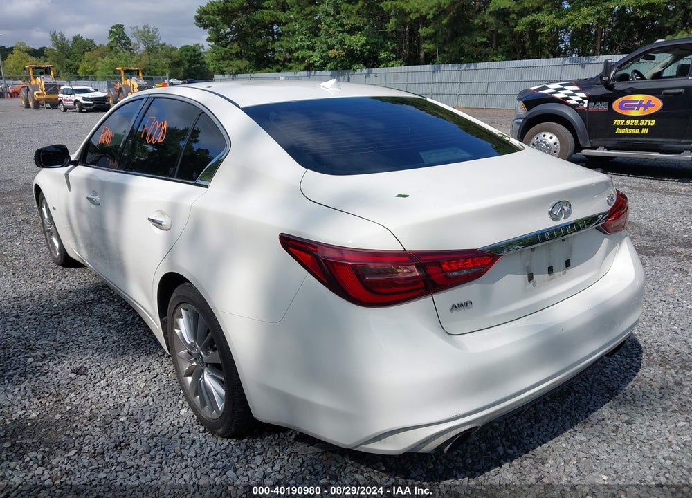 2018 INFINITI Q50 3.0T LUXE VIN: JN1EV7AR2JM444054