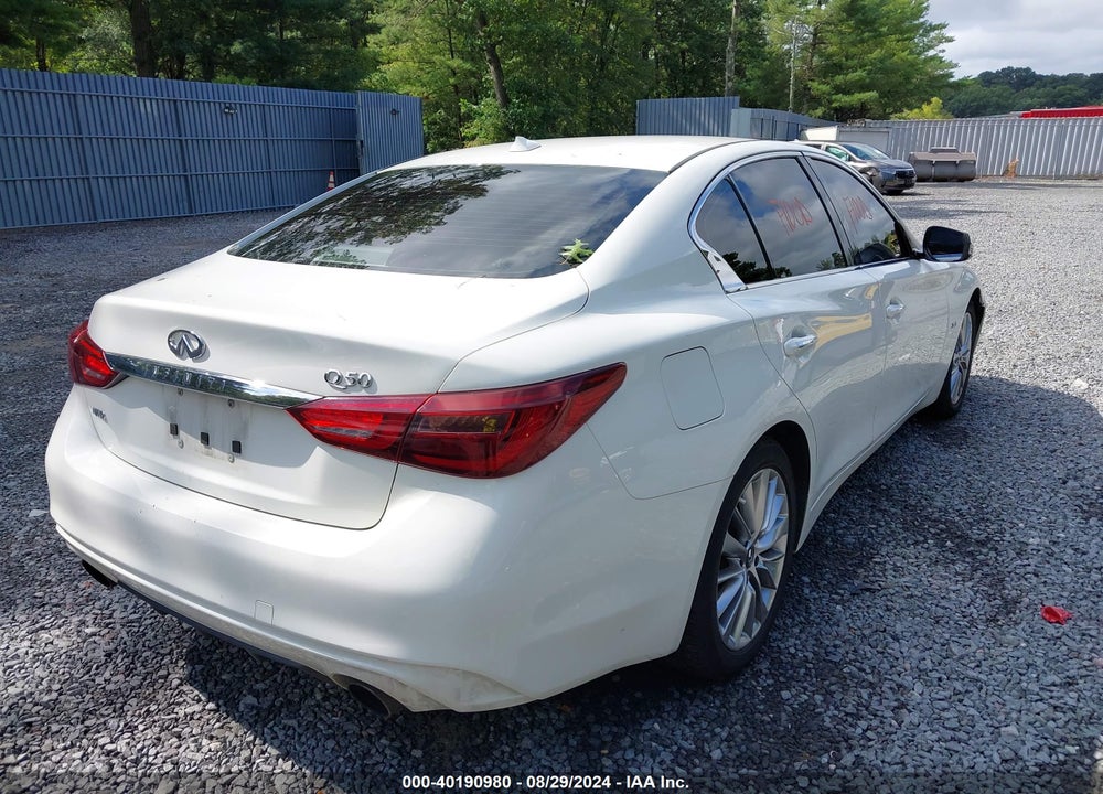 2018 INFINITI Q50 3.0T LUXE VIN: JN1EV7AR2JM444054