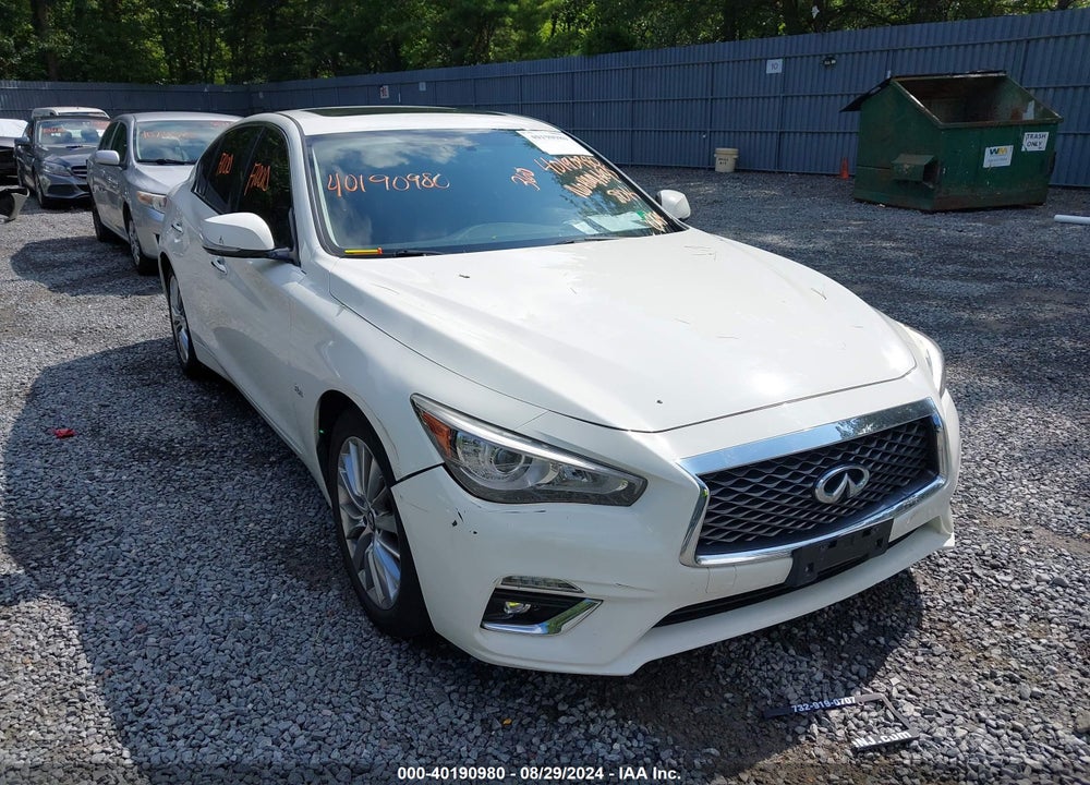 2018 INFINITI Q50 3.0T LUXE VIN: JN1EV7AR2JM444054
