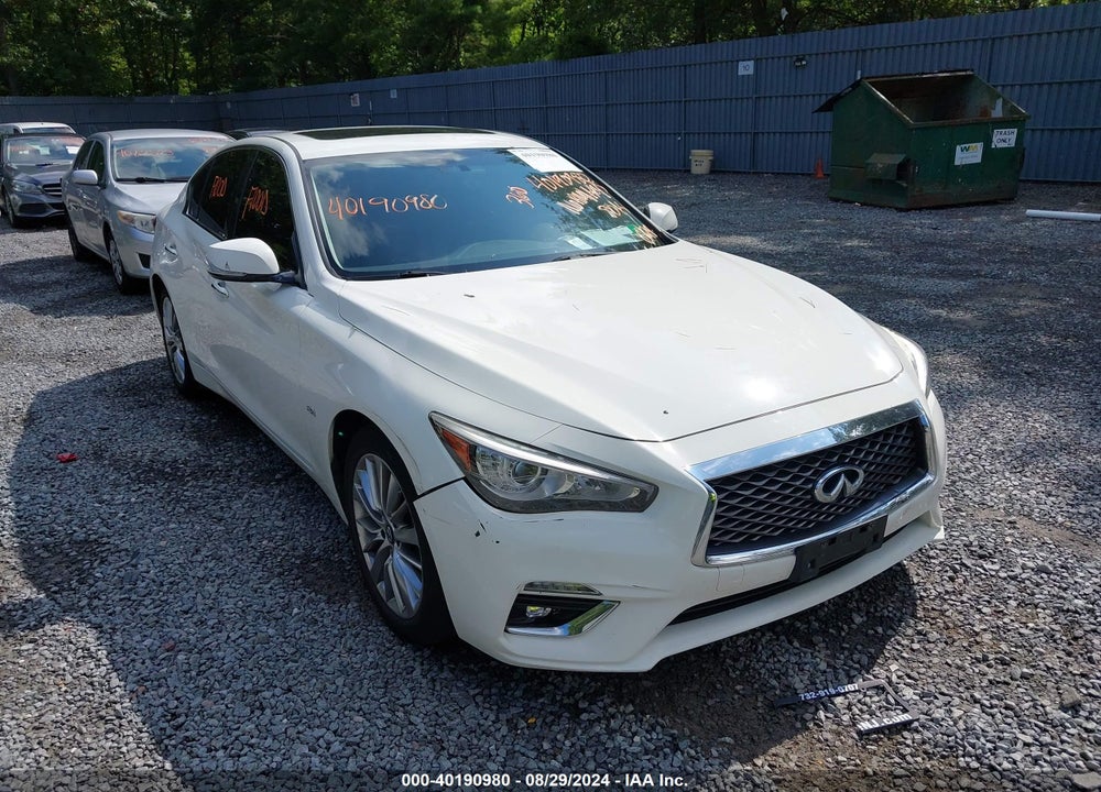 2018 INFINITI Q50 3.0T LUXE VIN: JN1EV7AR2JM444054
