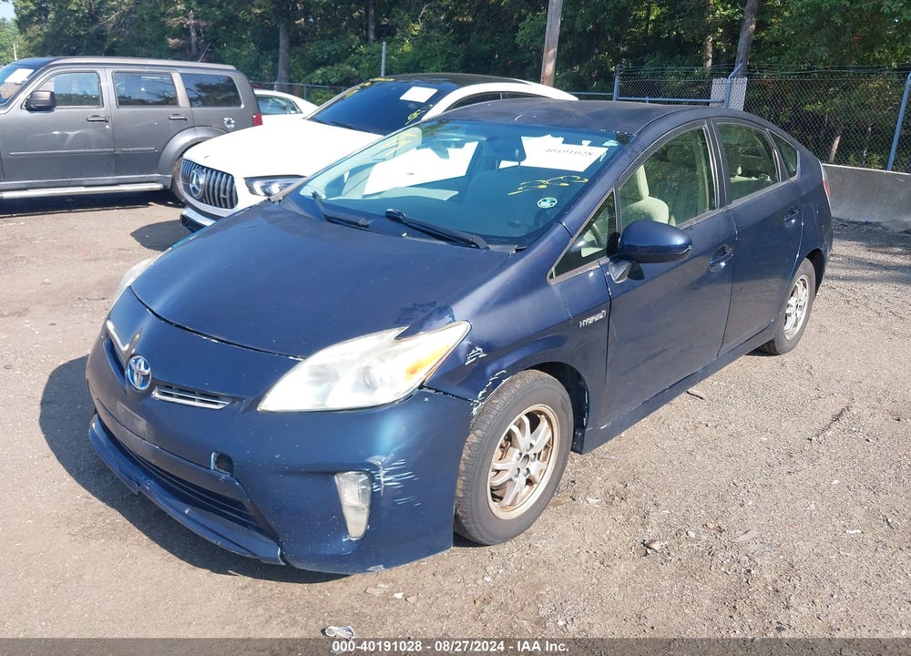 2012 TOYOTA PRIUS TWO VIN: JTDKN3DU6C1571175