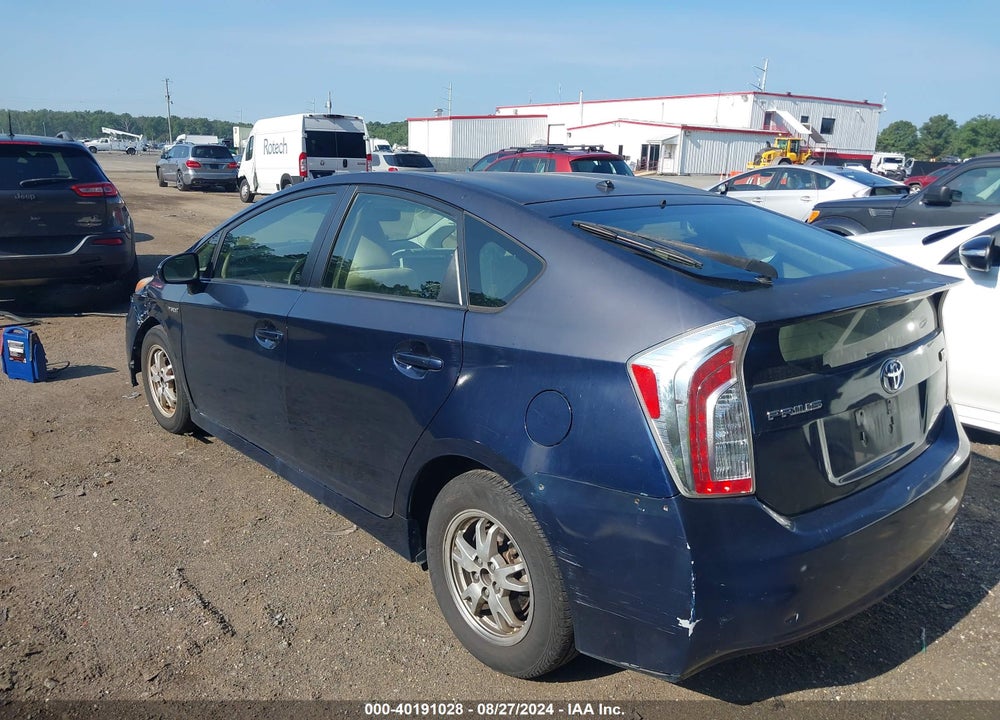 2012 TOYOTA PRIUS TWO VIN: JTDKN3DU6C1571175