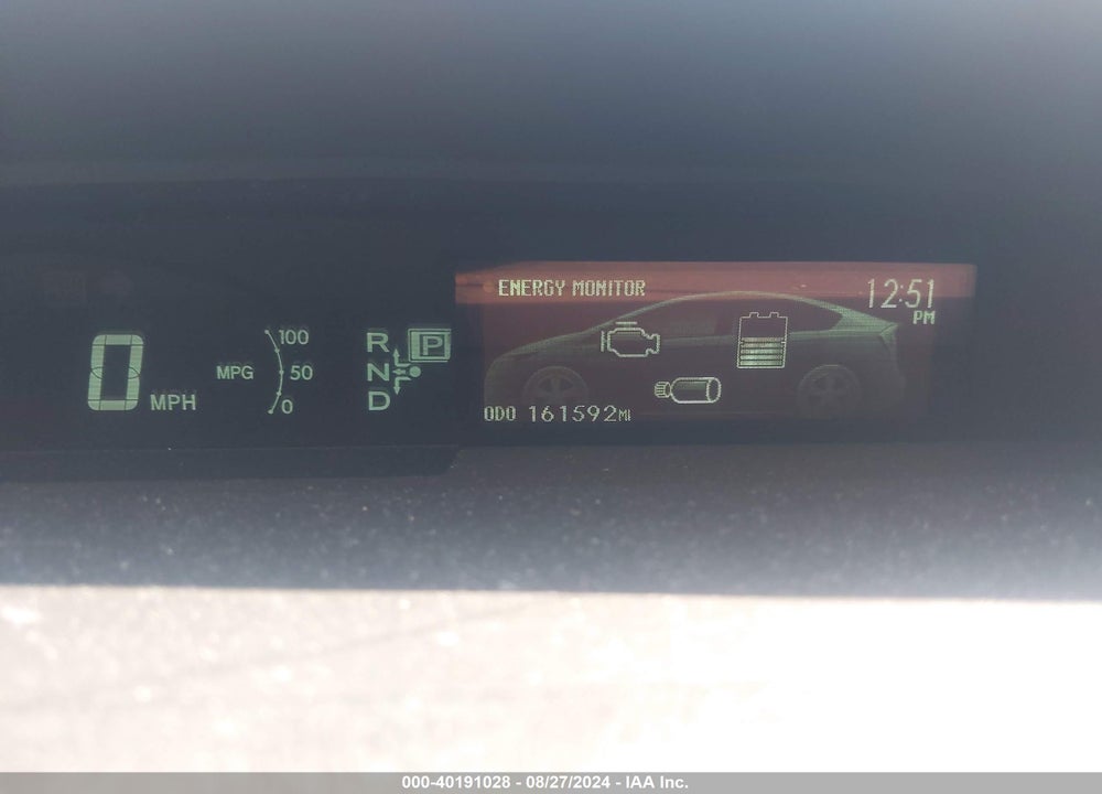 2012 TOYOTA PRIUS TWO VIN: JTDKN3DU6C1571175