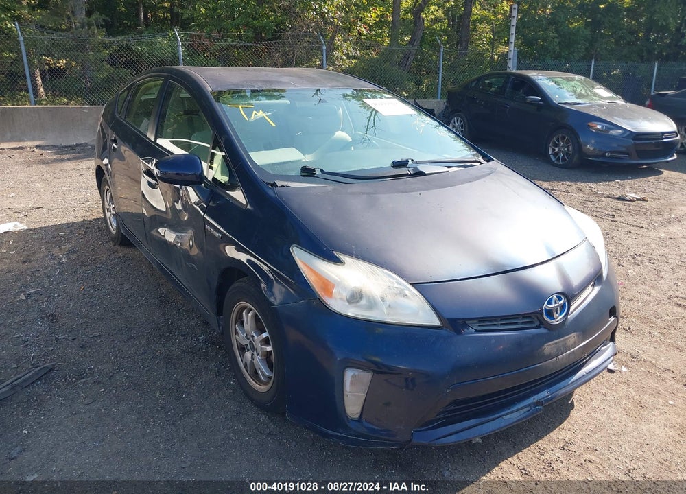 2012 TOYOTA PRIUS TWO VIN: JTDKN3DU6C1571175