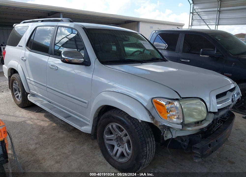 2007 TOYOTA SEQUOIA LIMITED V8 VIN: 5TDZT38A07S294312