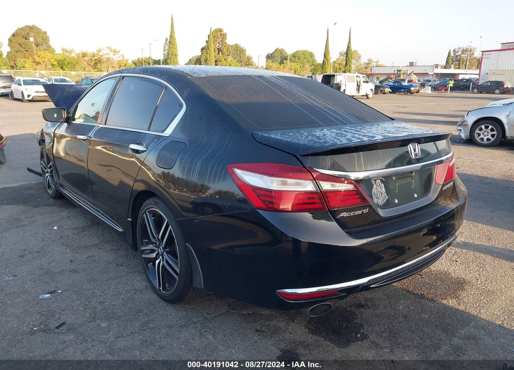 2017 HONDA ACCORD SPORT VIN: 1HGCR2F5XHA173758