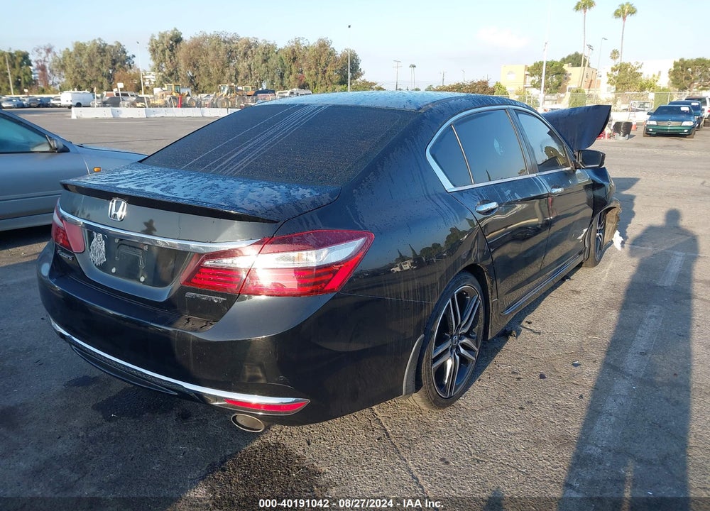 2017 HONDA ACCORD SPORT VIN: 1HGCR2F5XHA173758
